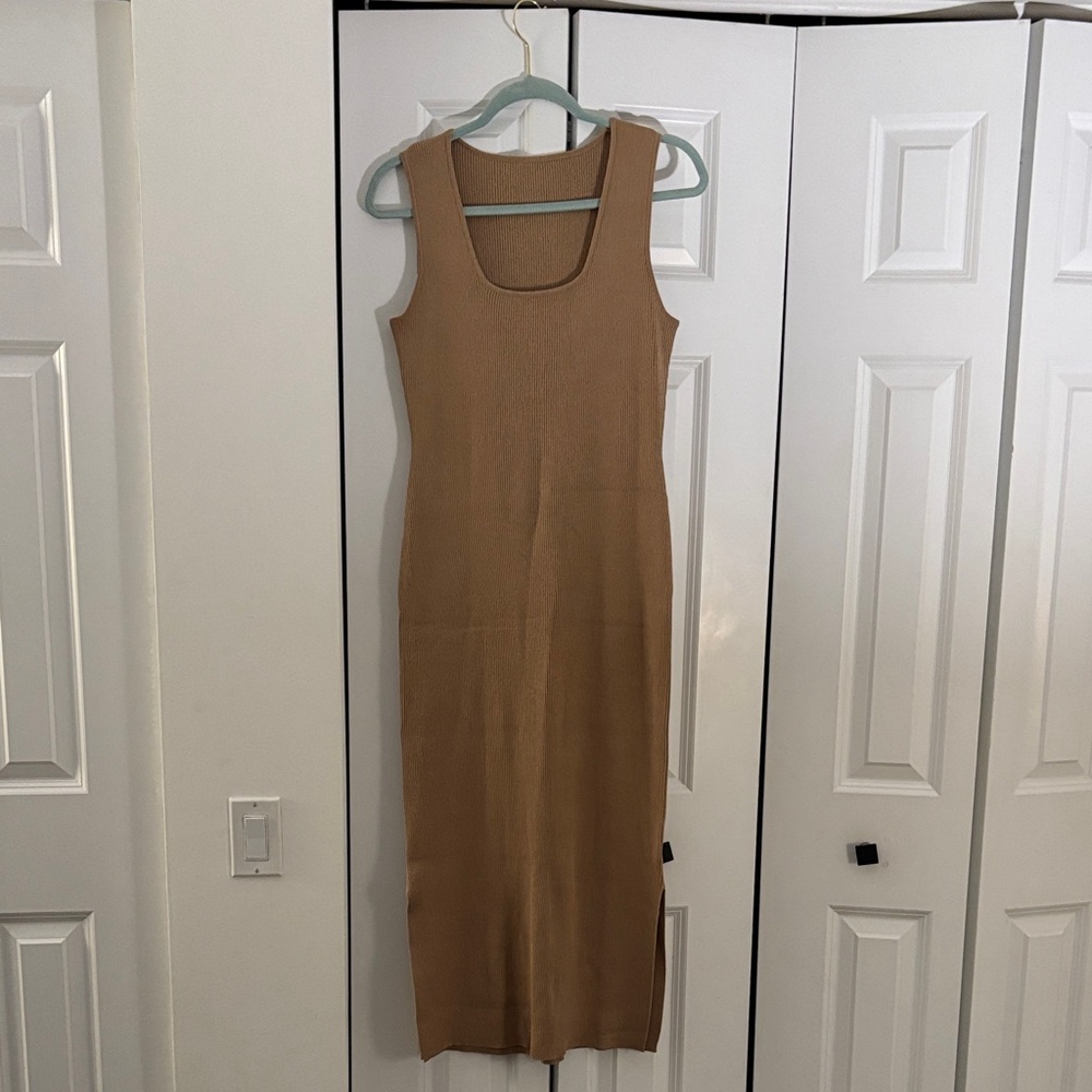 Kindred Bravely Tan Midi Dress